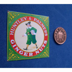 Huntley and Palmers Ginger Nuts Poster